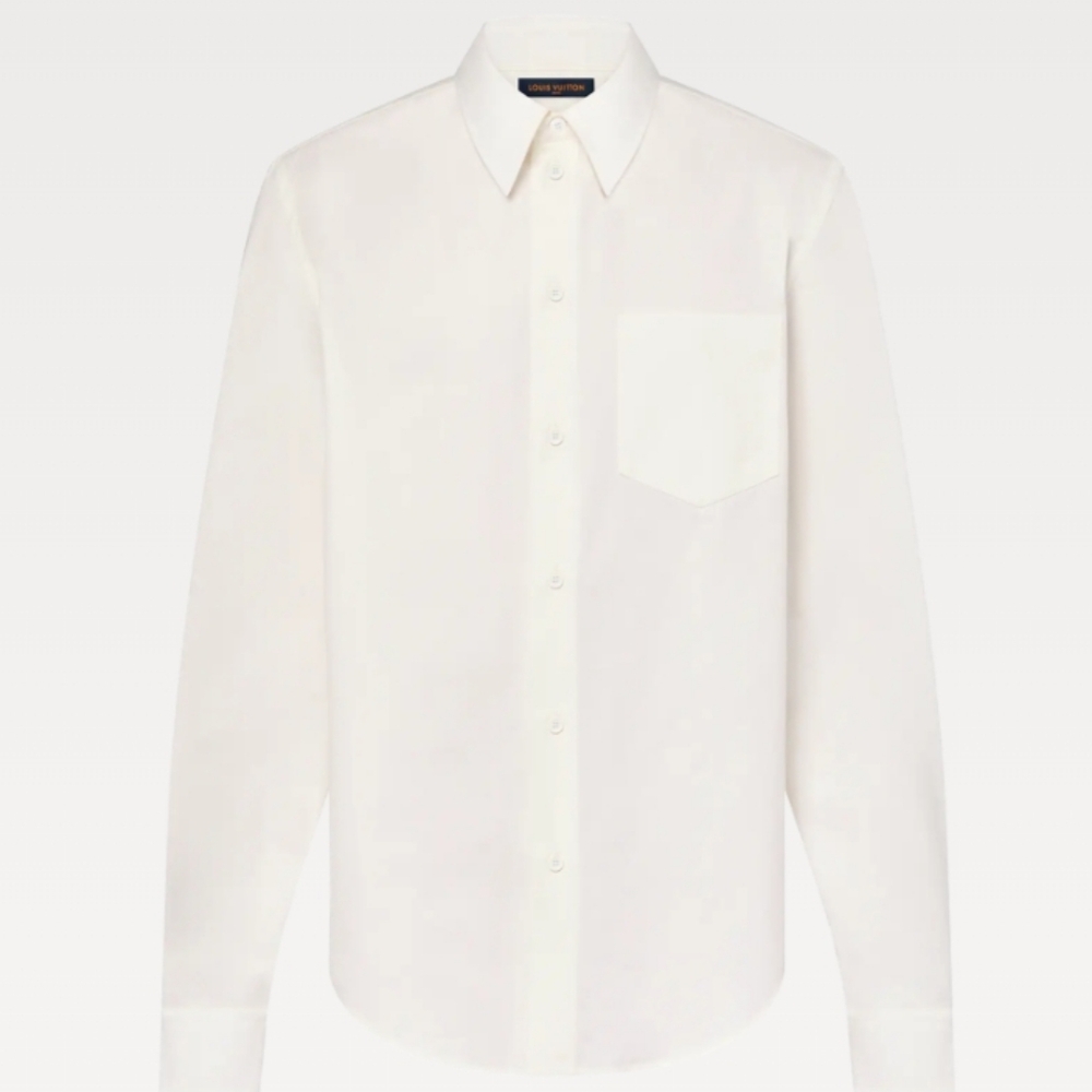 Louis Vuitton Runway White Dress Shirt